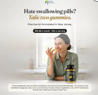 Summit Nutritions ad: Hate swallowing pills? Take two gummies.